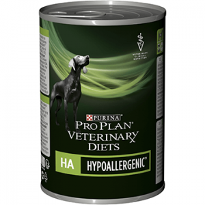 Purina HA wet canned dog food